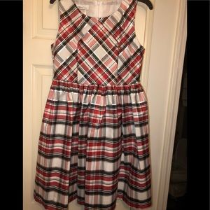 Girls plaid dress